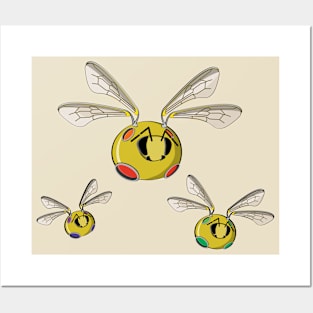 Robo Bees Posters and Art